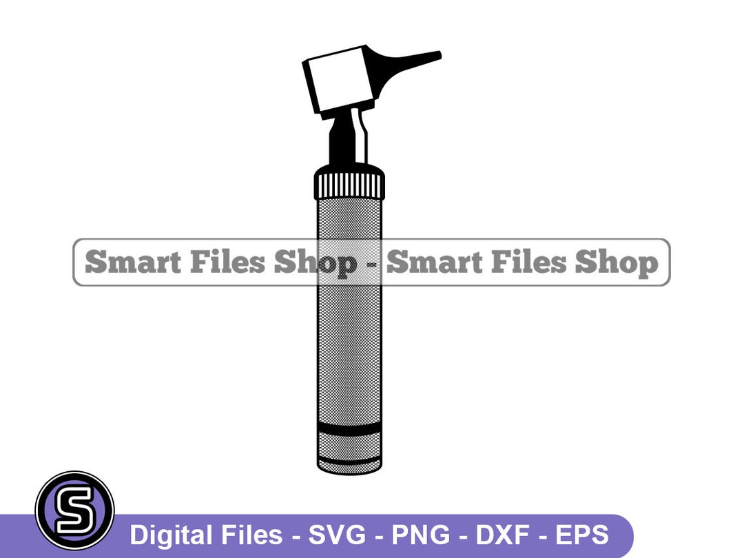 Otoscope Svg, Doctor Svg, Nurse Svg, Medical Svg, Otoscope Dxf