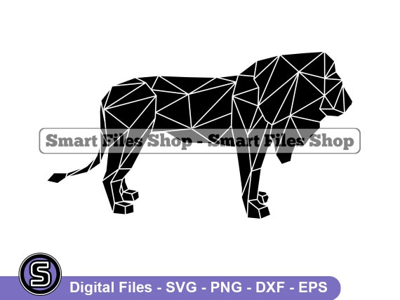 Geometric Lion Svg Lion Svg Geometric Animals Svg Animals - Etsy Geometric Lion Svg Lion Svg Geometric Animals Svg Animals - Etsy