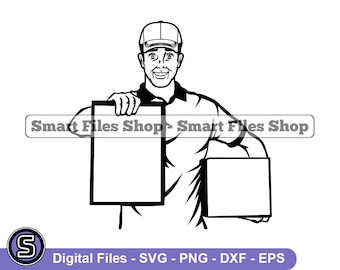 Dostawca Znak W Ręce Svg, eCommerce Svg, Wysyłka Svg, Dostawa Dxf, Dostawa Png, Dostawa Clipart, Pliki Dostawy, Dostawa Eps