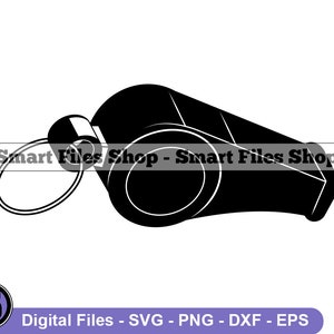 Sports Whistle #2 Svg, Whistle Svg, Coach Svg, Whistle Dxf, Whistle Png, Whistle Clipart, Whistle Files, Eps