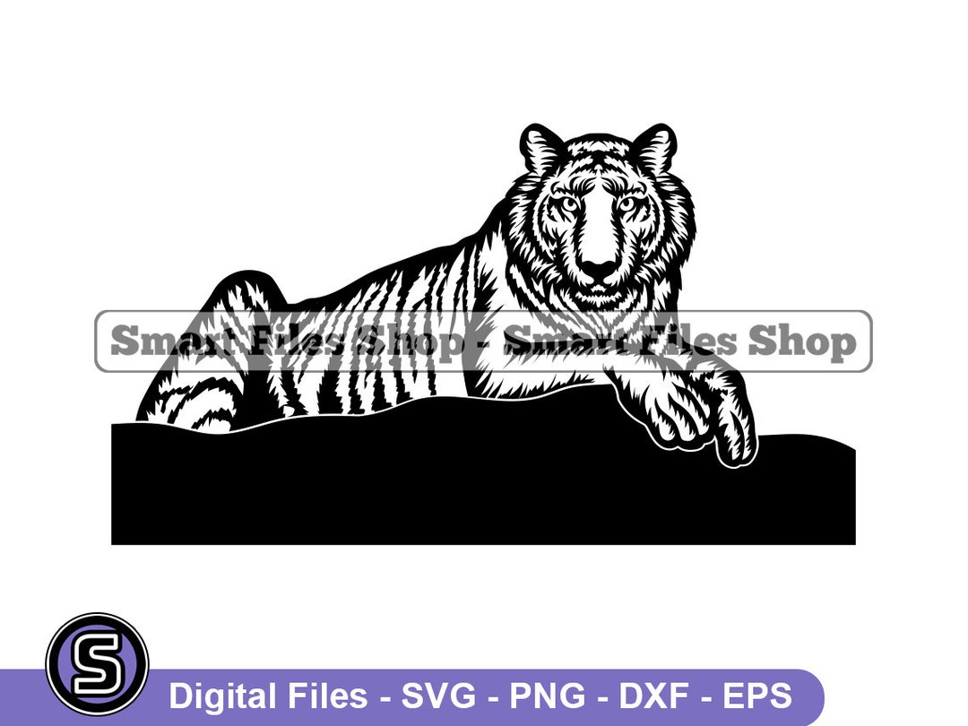 Bengal Tiger 2 Svg, Tiger Svg, Tiger Design Svg, Tiger Dxf, Tiger Png