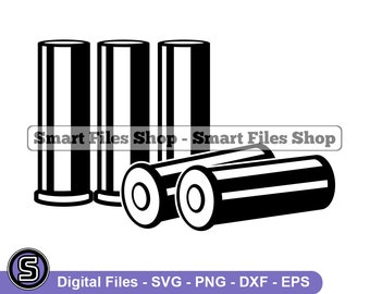 Bullets SVG, Bullet Svg, Ammo Svg, Bullets Dxf, Bullets Png, Bullets Clipart, Bullets Files, Eps