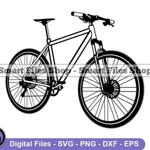 Mountain Bike Svg, Bike Svg, Biking Svg, Mountain Bike Dxf, Mountain Bike Png, Mountain Bike Clipart, Mountain Bike Files, Eps