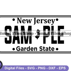 New Jersey Kenteken Svg, New Jersey Svg, Rijden Svg, Bestuurder Svg, New Jersey Dxf, New Jersey Png, New Jersey Clipart, Bestanden, Eps