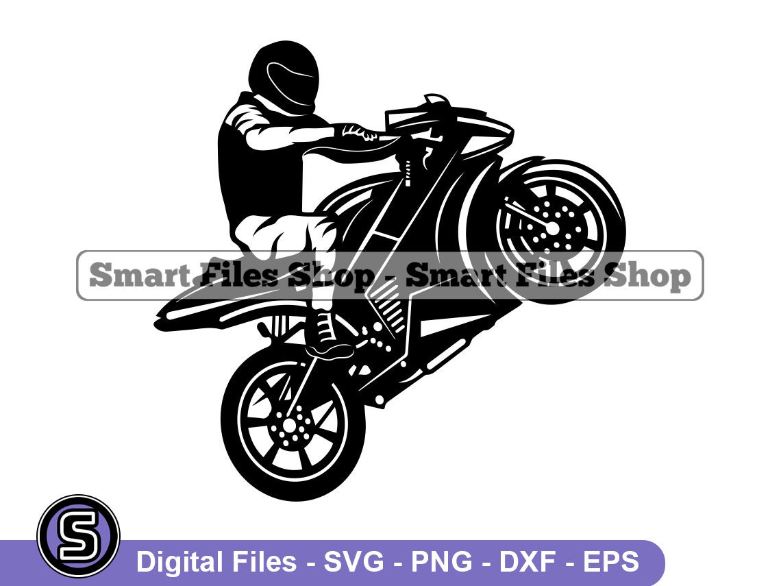 Motorcycle Pop A Wheelie SVG, Motorcycle SVG, Biking Svg, Motorcycle Dxf,  Motorcycle Png, Motorcycle Clipart, Motorcycle Files, Eps - Etsy Canada