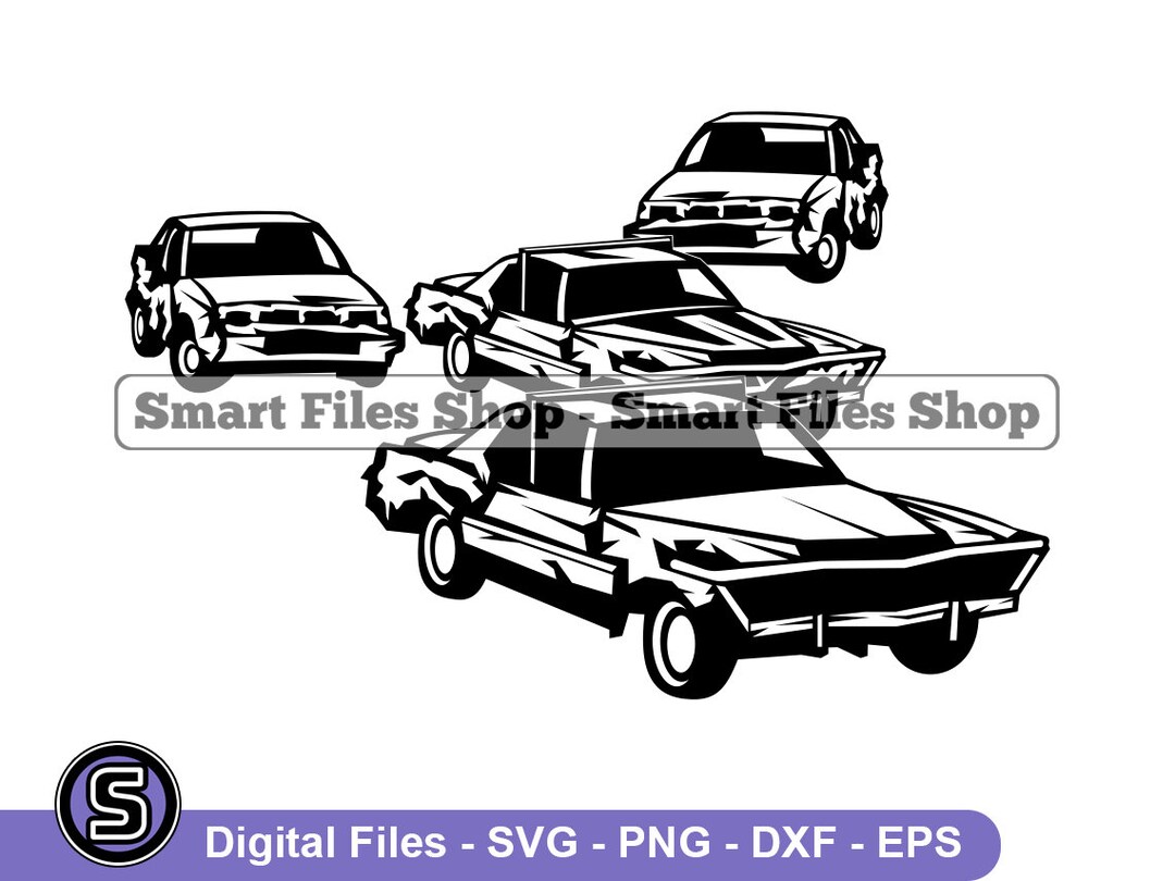 Demolition Derby Svg, Motorsport Svg, Motocross Svg, Demolition Derby