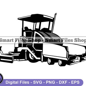 Asphalt Paver #4 Svg, Schwere Ausstattung Svg, Bauunternehmer Svg, Asphalt Paver Dxf, Asphalt Paver Png, Asphalt Paver Clipart, Dateien, Eps