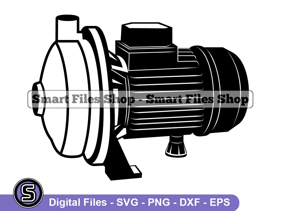 Pompe à eau #2 SVG, Pompe à eau Svg, Plombier Svg, Eau Svg, Pompe à eau Dxf, Pompe à eau Png, Pompe à eau Clipart, Fichiers de pompe à eau, Eps