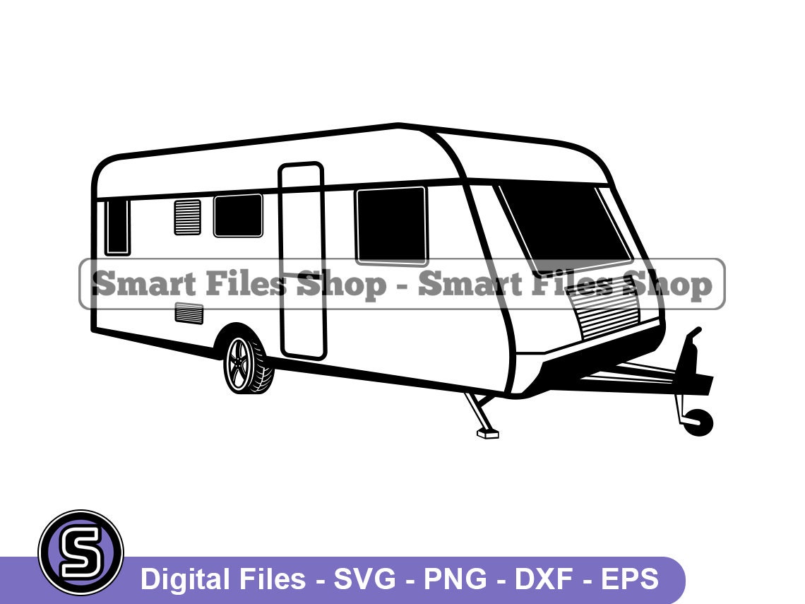 Camper 4 Svg Camper Svg Trailer Svg Caravan Svg Camping - Etsy