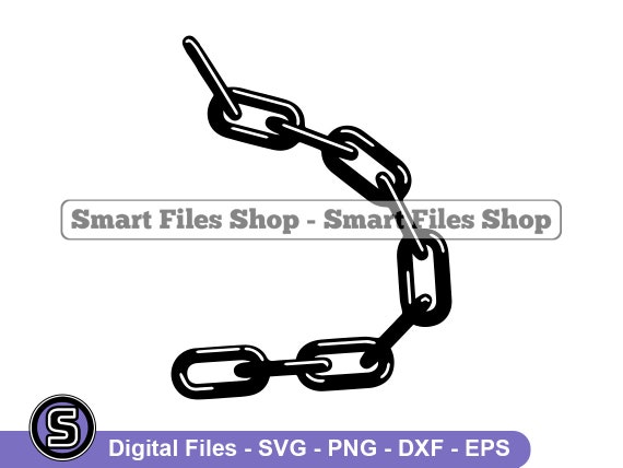 Chain and Lock 2 Svg, Chain Svg, Lock Svg, Security Svg, Chain and
