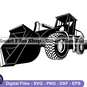 Wheel Loader Svg, Wheel Loader Dxf, Wheel Loader Png, Wheel Loader Clipart, Wheel Loader Files, Eps
