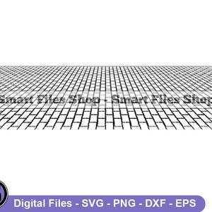 Cobble Road SVG, Brick Road SVG, vintage Street Svg, Street Svg, Cobble Road Dxf, Cobble Road Png, Cobble Road Clipart, Fichiers, Eps
