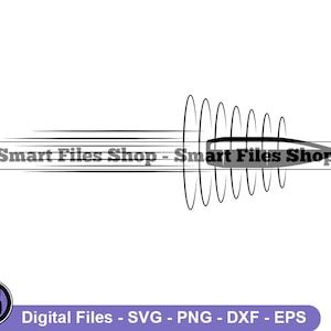 Flying Bullet SVG, Bullet Svg, Ammo Svg, Bullet Dxf, Bullet Png, Bullet Clipart, Bullet Files, Eps