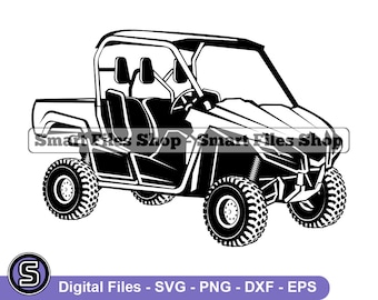 Utility Task Vehicle Svg, Utility Task Vehicle Svg, Side by Side Svg, SSV Vehicle Svg, Utility Task Vehicle Dxf, Png, Clipart, Dateien, Eps