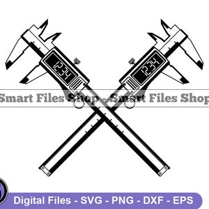 Digital Caliper Logo Svg, Caliper Logo Svg, Caliper Svg, Plumber Svg, Caliper Dxf, Caliper Png, Caliper Clipart, Caliper Files, Eps