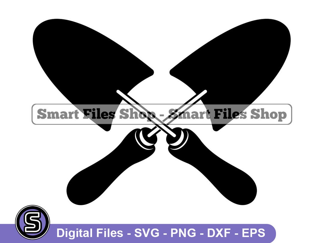 Trowel Logo 2 SVG Gardening Svg Gardening Dxf Gardening Etsy