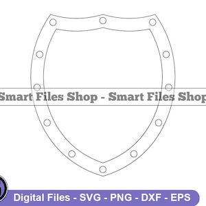 Shield Outline SVG, Shield Svg, Defence Svg, Armor Svg, Shield Dxf, Shield Png, Shield Clipart, Shield Files, Eps