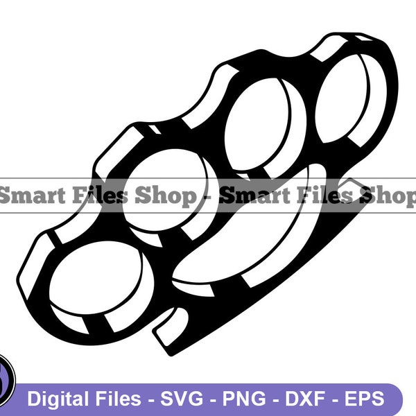 Brass Knuckles Svg, Brass Knuckles Dxf, Brass Knuckles Png, Brass Knuckles Clipart, Brass Knuckles Files, Eps