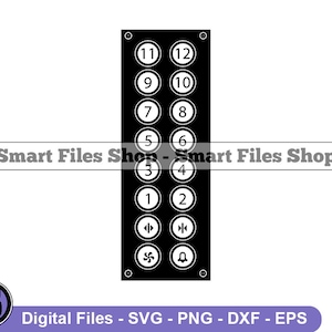 Elevator Buttons Svg, Elevator Svg, Elevator Buttons Dxf, Elevator Buttons Png, Elevator Buttons Clipart, Elevator Buttons Files, Eps