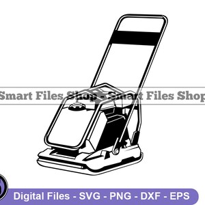 Plate Compactor Svg, Heavy Equipment Svg, Contractor Svg, Plate Compactor Dxf, Plate Compactor Png, Plate Compactor Clipart, Files, Eps