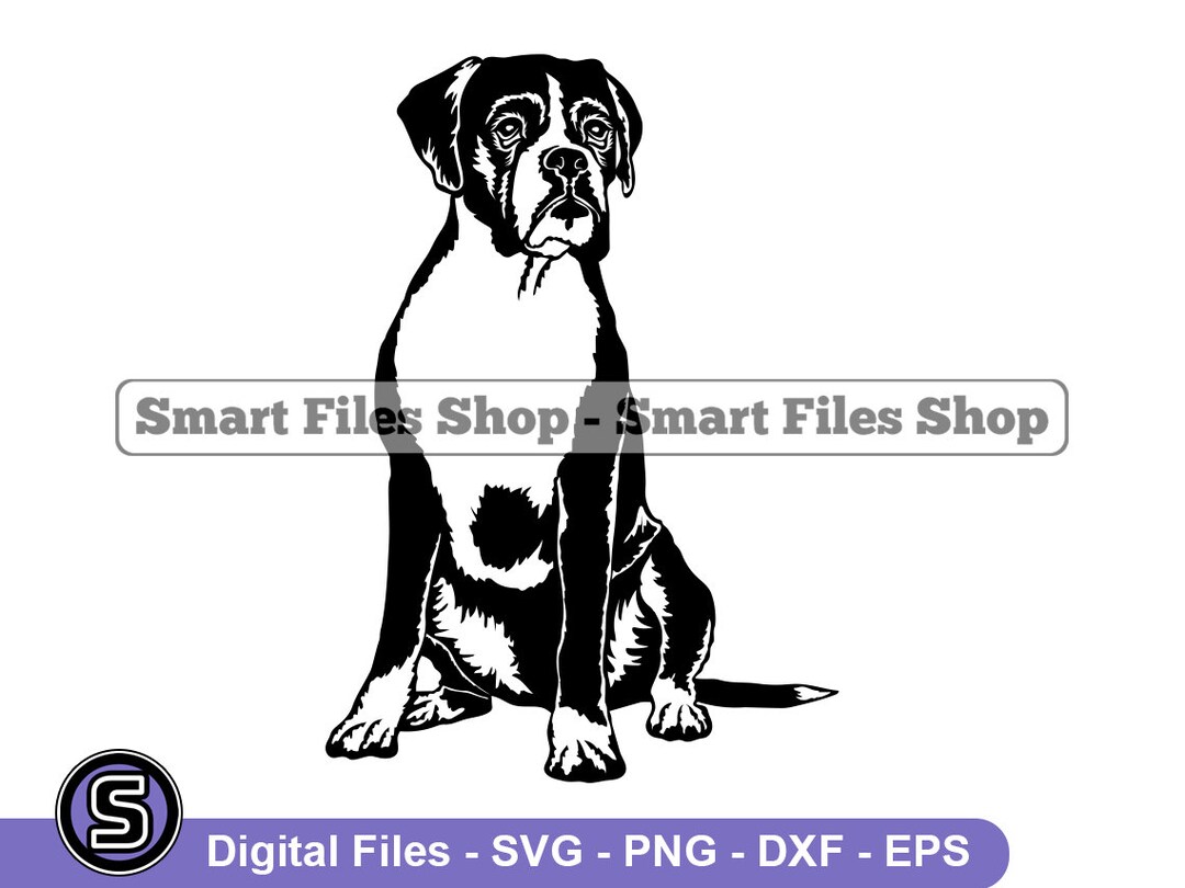 Simple Boxer Dxf Boxer SVG, Boxer Svg, Boxer Svg, Boxer Dxf, Boxer Png, Boxer Clipart ...