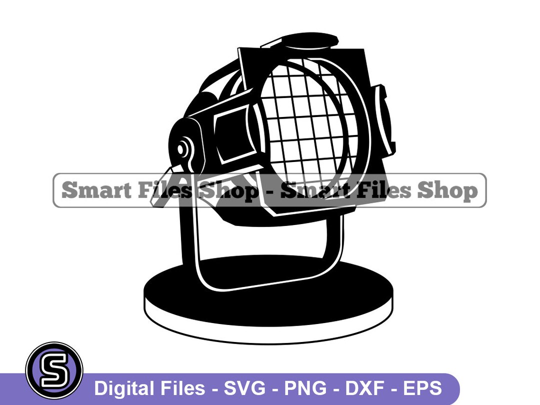 Spotlight Svg, Spotlight Dxf, Spotlight Png, Spotlight Clipart