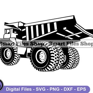 Haul Truck Svg, Truck Svg, Trucker Svg, Trucking Svg, Dump Truck Svg, Haul Truck Dxf, Haul Truck Png, Haul Truck Clipart, Files, Eps