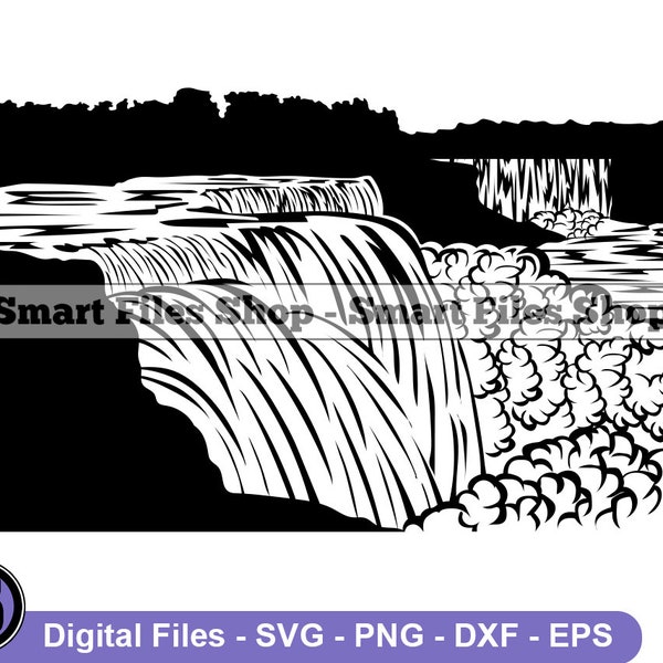 Niagara Falls Svg, Family Trip Svg, Camping Svg, Niagara Falls Dxf, Niagara Falls Png, Niagara Falls Clipart, Niagara Falls Files, Eps