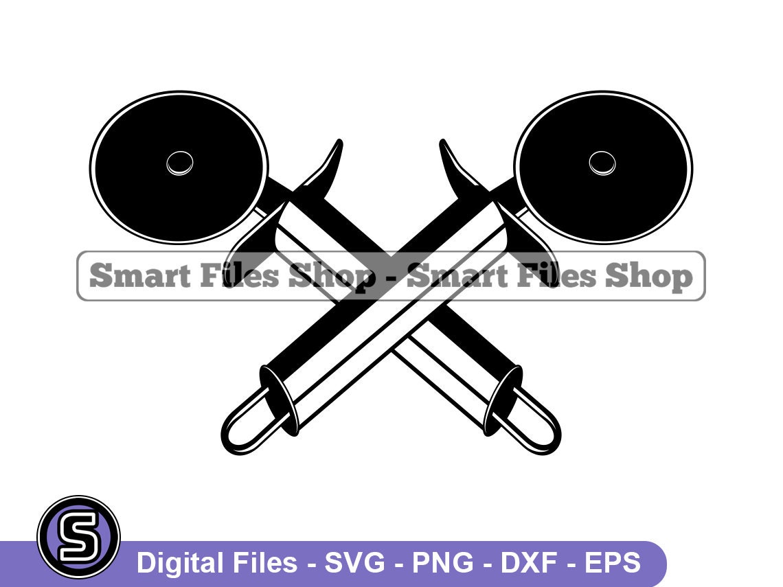 Pizza Cutter Logo Svg Pizza Cutter Svg Pizza Svg Pizza Etsy
