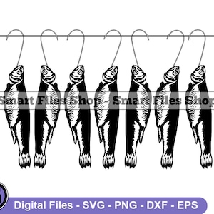 Smoked Fish Svg, Fishing Svg, Smoked Fish Dxf, Smoked Fish Png, Smoked Fish Clipart, Smoked Fish Files, Eps