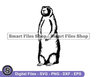 Gopher SVG, Forest Creatures Svg, Gopher Dxf, Gopher Png, Gopher Clipart, Gopher Files, Gopher Eps
