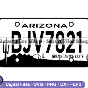 Arizona Kenteken Svg, Arizona Svg, Rijden Svg, Bestuurder Svg, Arizona Dxf, Arizona Png, Arizona Clipart, Arizona Files, Arizona Eps