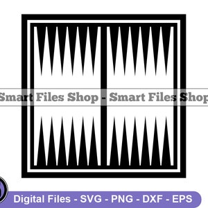 Backgammon Field Svg, Board Game Svg, Backgammon Board Svg, Backgammon Dxf, Backgammon Png, Backgammon Clipart, Backgammon Files, Eps