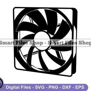 Fan Svg, Heat Svg, Cold Air Svg, Fan Design Svg, Fan Dxf, Fan Png, Fan Clipart, Fan Files, Eps