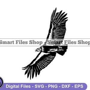 Condor Svg, Predator Bird Svg, Condor Dxf, Condor Png, Condor Clipart, Condor Files, Condor Eps