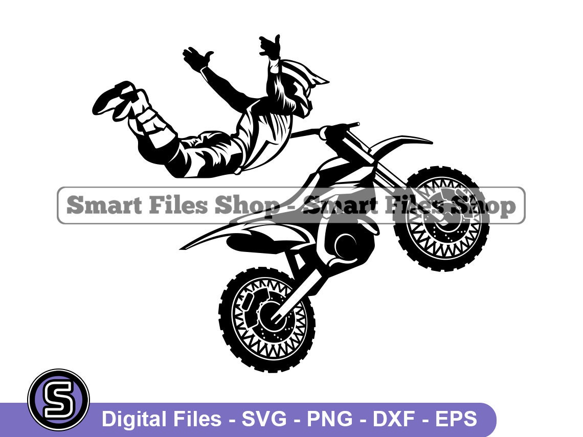 Motorcycle Silhouette Bicycle Motocross, dirt, bicycle, bicycle Accessory,  vehicle png