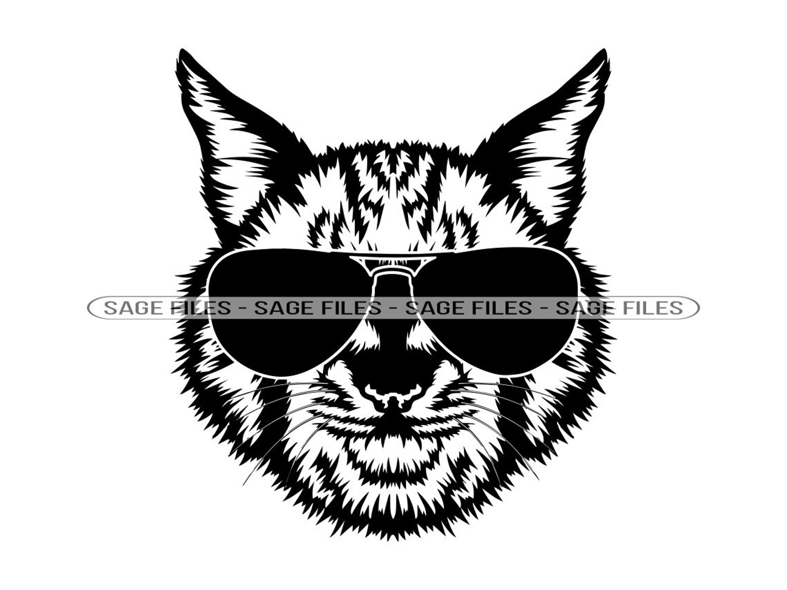 Bobcat in Sunglasses SVG Bobcat SVG Cool Bobcat Svg Bobcat - Etsy Hong Kong