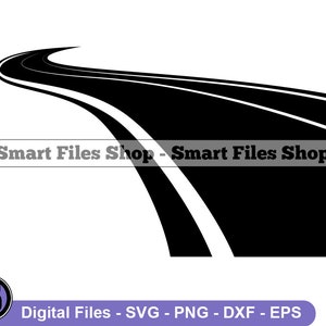Winding Road Svg, Highway Svg, Road Svg, Travel Svg, Road Dxf, Road Png, Road Clipart, Road Files, Eps