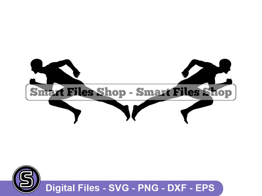 Running logo svg, running svg, racing svg, sprint svg, running dxf ...