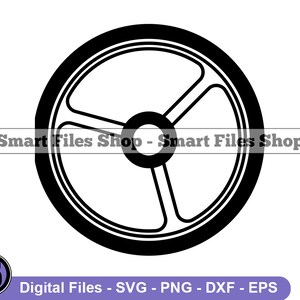 Car Steering Wheel Svg, Steering Wheel Svg, Car Parts Svg, Car Steering Wheel Dxf, Car Steering Wheel Png, Clipart, Files, Eps