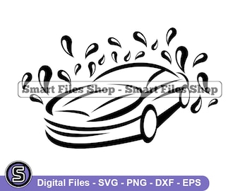 Car Wash Logo #9 Svg, Car Wash Svg, Auto Wash Svg, Car Wash Dxf, Car Wash Png, Car Wash Clipart, Car Wash Files, Car Wash Eps