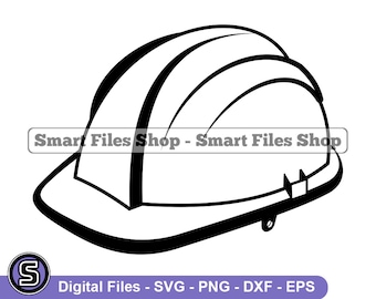 Casco de seguridad svg, ingeniero svg, casco svg, casco de construcción svg, casco de seguridad dxf, casco de seguridad png, clipart de casco de seguridad, archivos