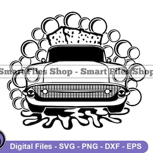 Car Wash Logo #7 Svg, Car Wash Svg, Auto Wash Svg, Car Wash Dxf, Car Wash Png, Car Wash Clipart, Car Wash Files, Car Wash Eps