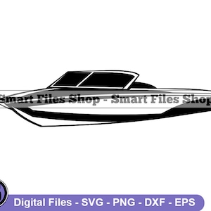 Coble Boat Svg, Speedboat Svg, Yacht Svg, Coble Boat Dxf, Coble Boat Png, Coble Boat Clipart, Coble Boat Files, Eps