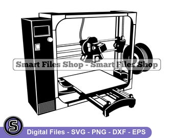 Máquina de impresión 3D Svg, Impresión 3D Svg, Impresión 3D Dxf, Impresión 3D Png, Impresión 3D Clipart, Archivos de impresión 3D, Impresión 3D Eps
