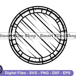 Wooden Barrel Top Svg, Barrel Svg, Wine Barrel Svg, Barrel Dxf, Barrel Png, Barrel Clipart,Barrel Files, Eps