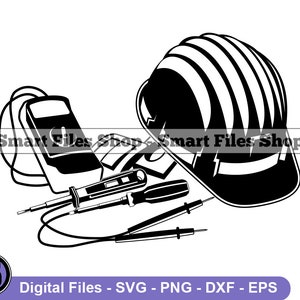 Electrician Logo Svg, Electrician Svg, Electric Svg, Electricity Svg, Electrician Dxf, Electrician Png, Electrician Clipart, Files, Eps