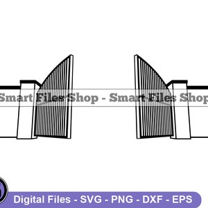 Otwarte Bramy Svg, Bramy Svg, Bramy Domowe Svg, Otwarte Bramy Dxf, Otwarte Bramy Png, Otwarte Bramy Clipart, Otwarte Bramy Pliki, Eps
