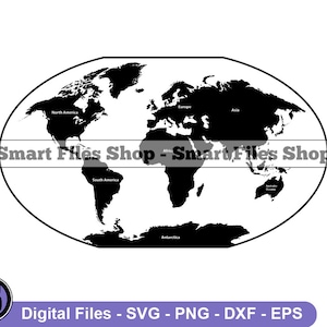 Weltkarte #2 SVG, Weltkarte Svg, 7 Kontinente Svg, Weltkarte Dxf, Weltkarte Png, Weltkarte Clipart, Weltkarte Dateien, Weltkarte Eps
