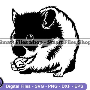 Hamster #3 SVG, Hamster SVG, Pet Svg, Hamster Dxf, Hamster Png, Hamster Clipart, Hamster Files, Eps
